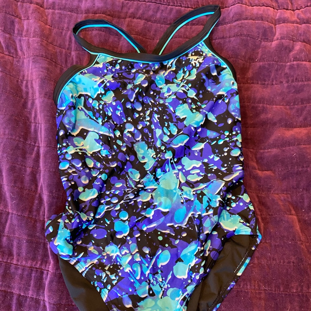 TYR competition swim suit size 38
